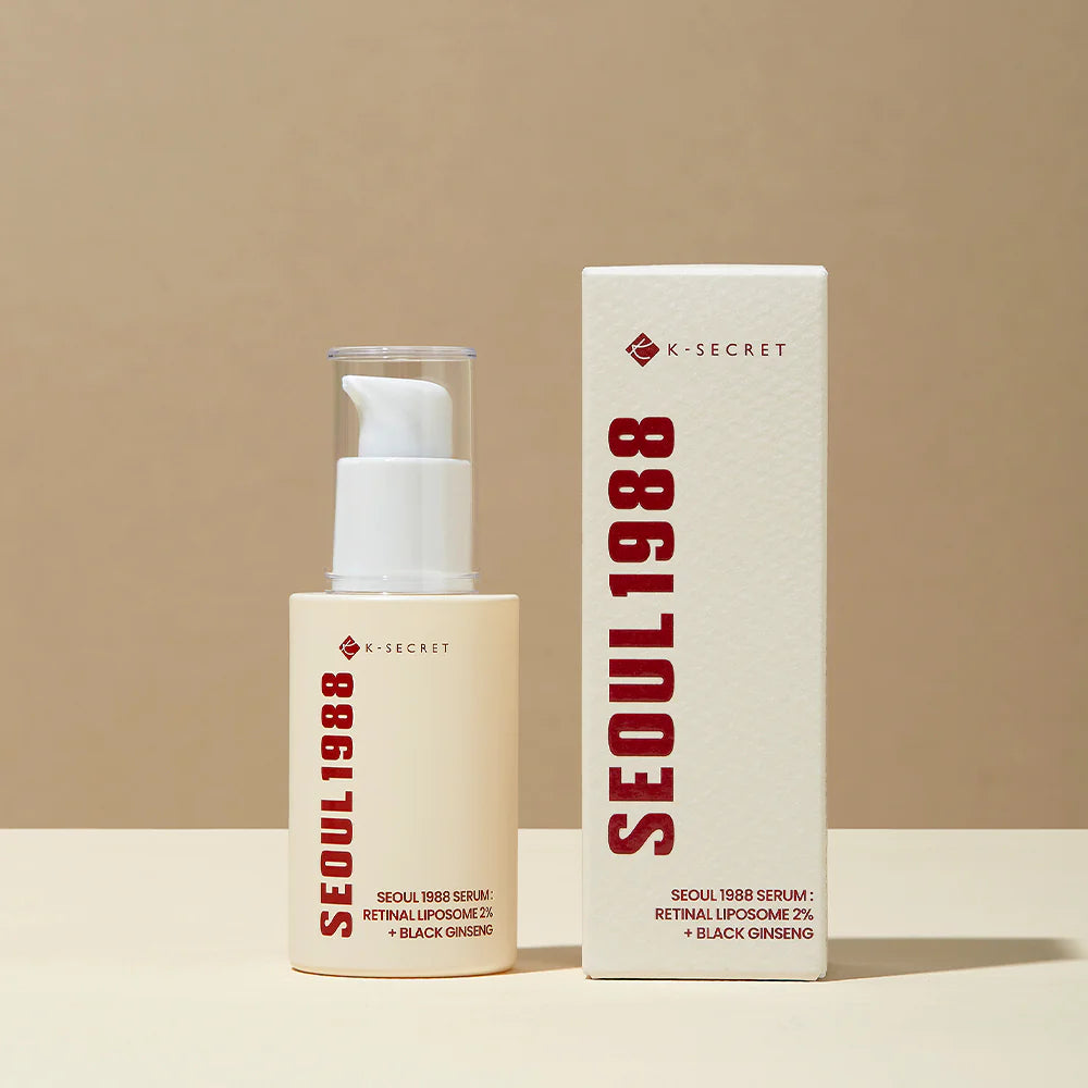 KSECRET Seoul 1988 Retinal Serum 2% + Black Ginseng 30ml