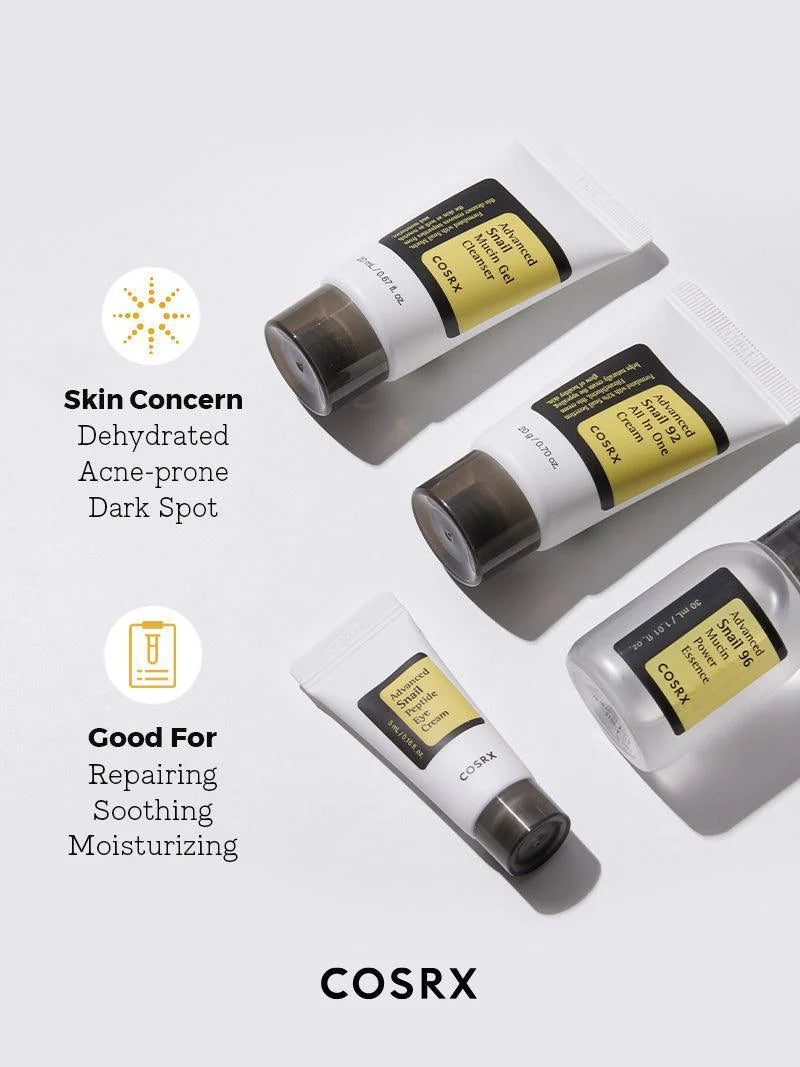 COSRX Advanced Snail Kit (4-Step Trial Set)