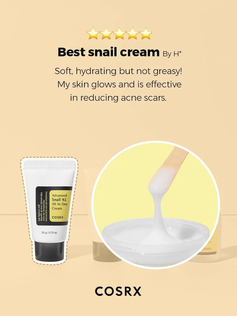 COSRX Advanced Snail Kit (4-Step Trial Set)