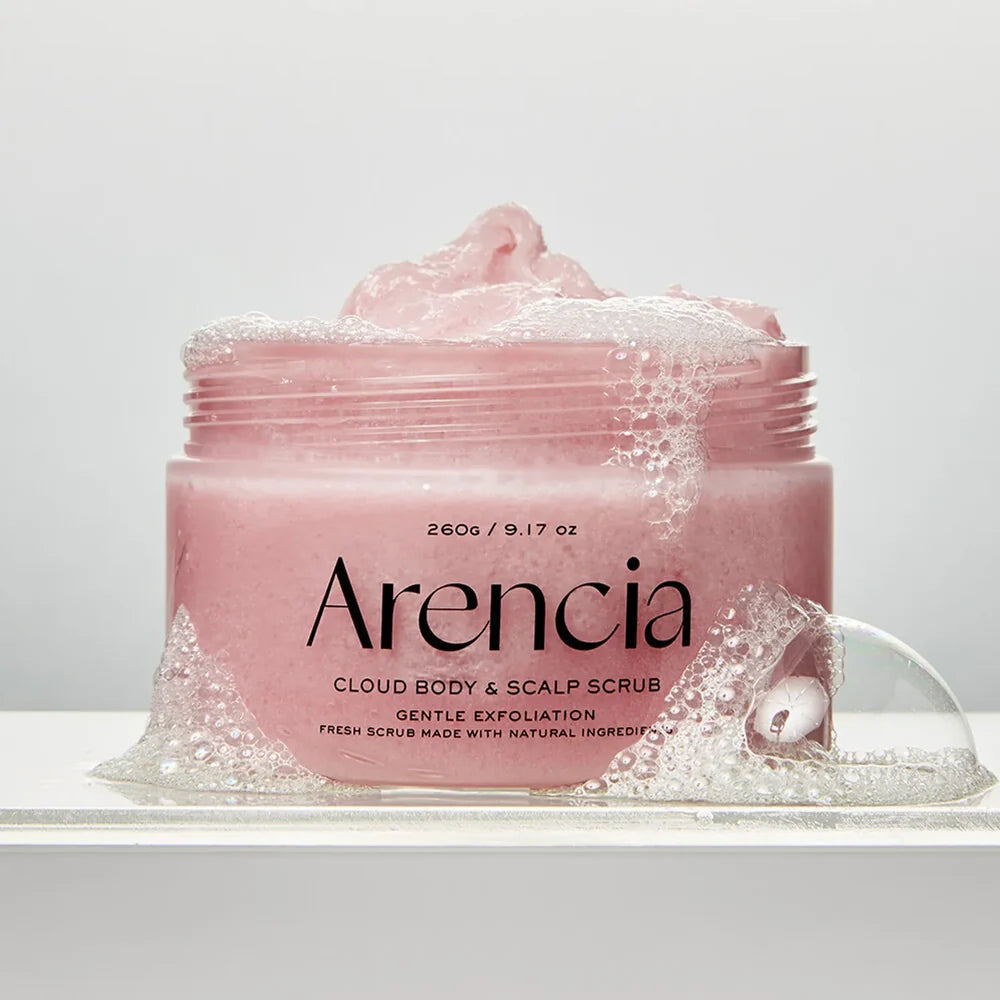 Body Wash & Scrubs collection — Arencia Fresh Cloud Scrub Lavender and Pear 260g