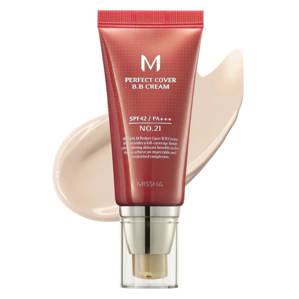 Complexion collection — MISSHA M Perfect Cover BB Cream SPF42 PA+++ (Various Shades)