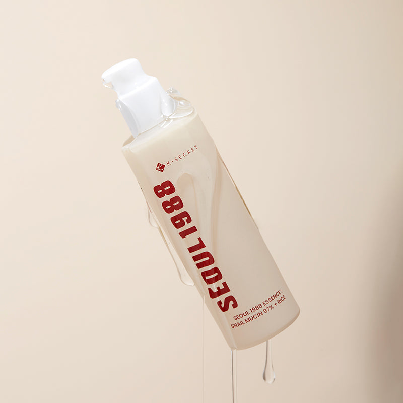 KSECRET Seoul 1988 Essence: Snail Mucin 97% + Rice 100ml