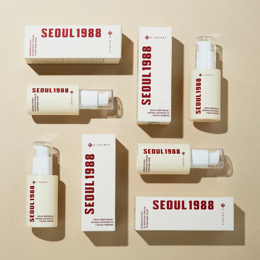 KSECRET Seoul 1988 Retinal Serum 2% + Black Ginseng 30ml