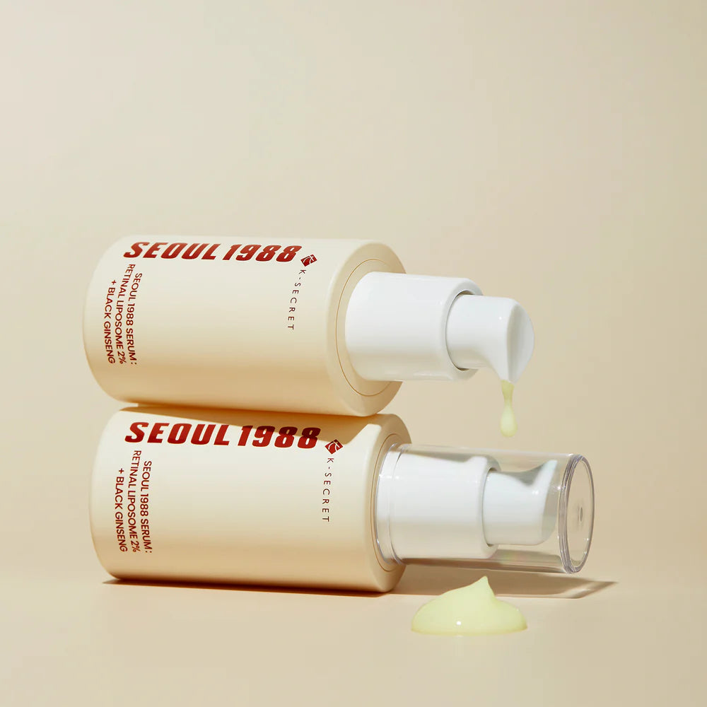 KSECRET Seoul 1988 Retinal Serum 2% + Black Ginseng 30ml