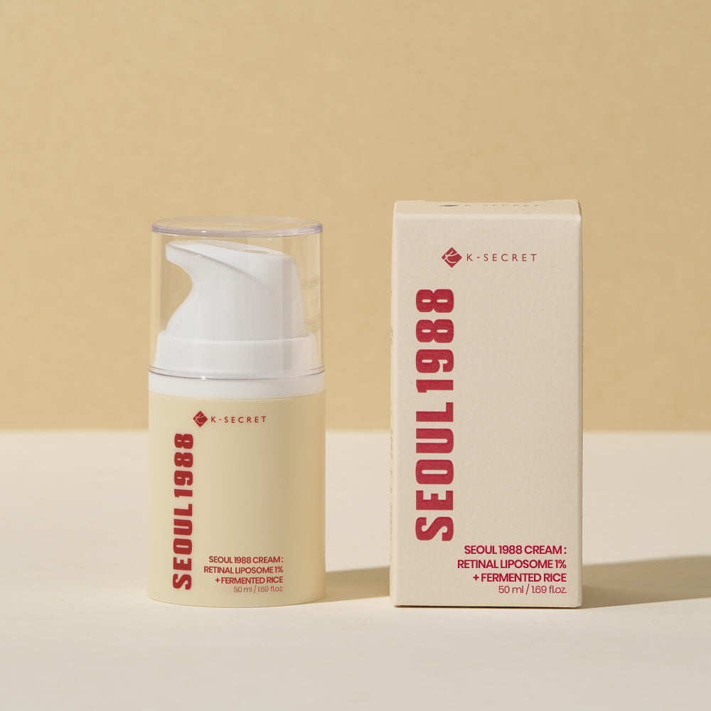 KSECRET Seoul 1988 Cream: Retinal Liposome 1% + Fermented Rice 50 ml