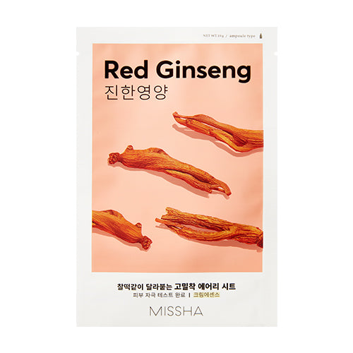 MISSHA Airy Fit Sheet Mask – Red Ginseng