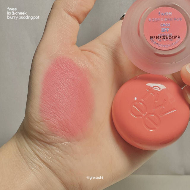 Fwee Lip & Cheek Blurry Pudding Pot BFF CR03 5 g