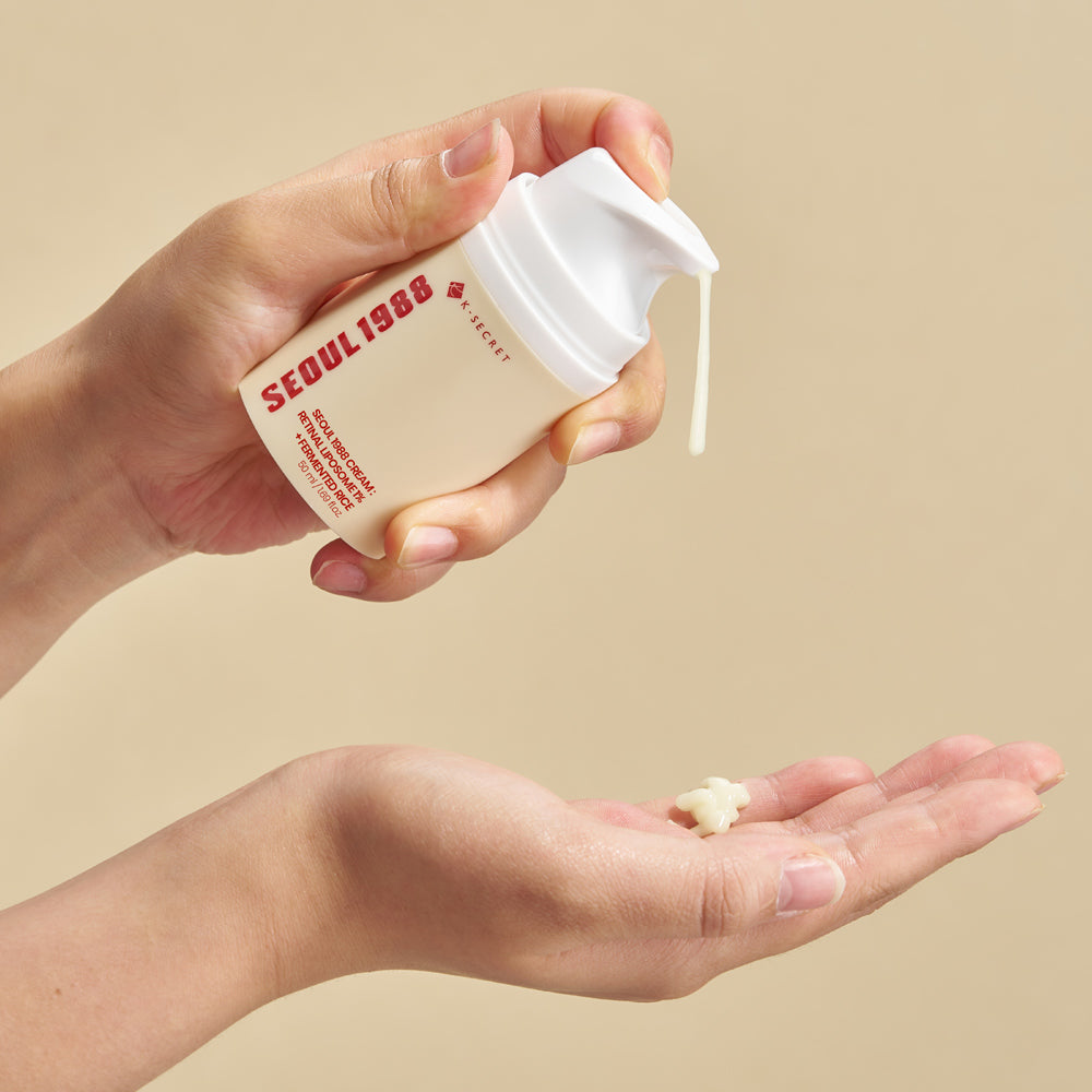KSECRET Seoul 1988 Cream: Retinal Liposome 1% + Fermented Rice 50 ml