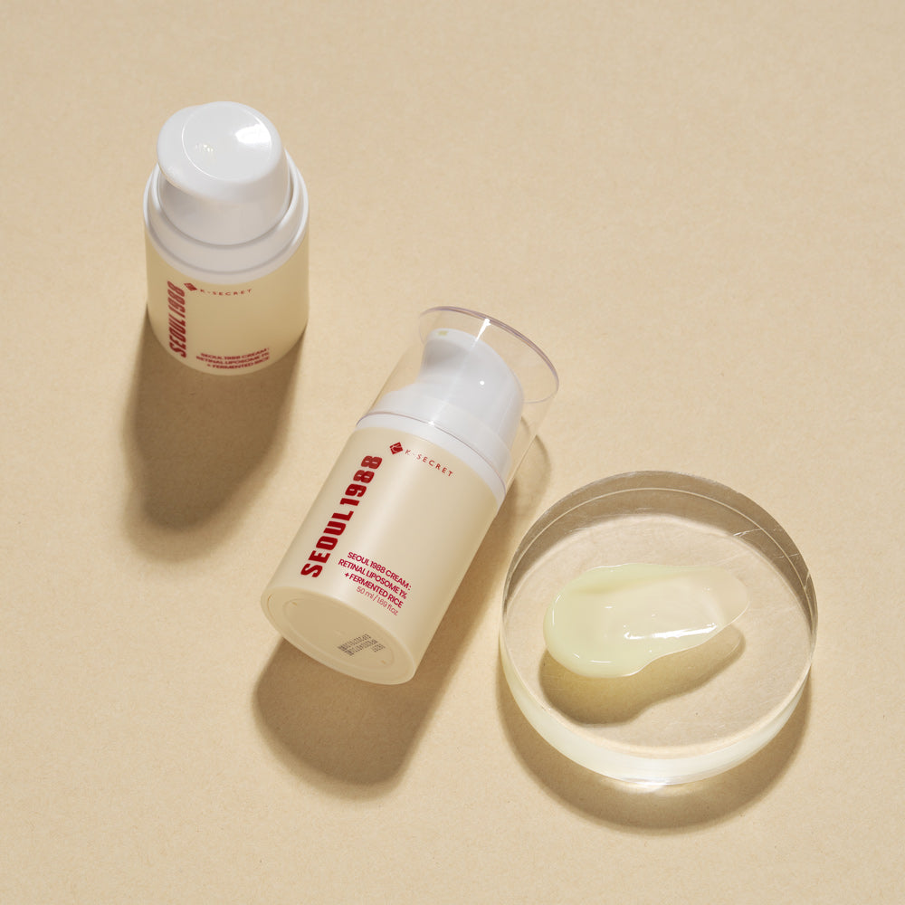 KSECRET Seoul 1988 Cream: Retinal Liposome 1% + Fermented Rice 50 ml