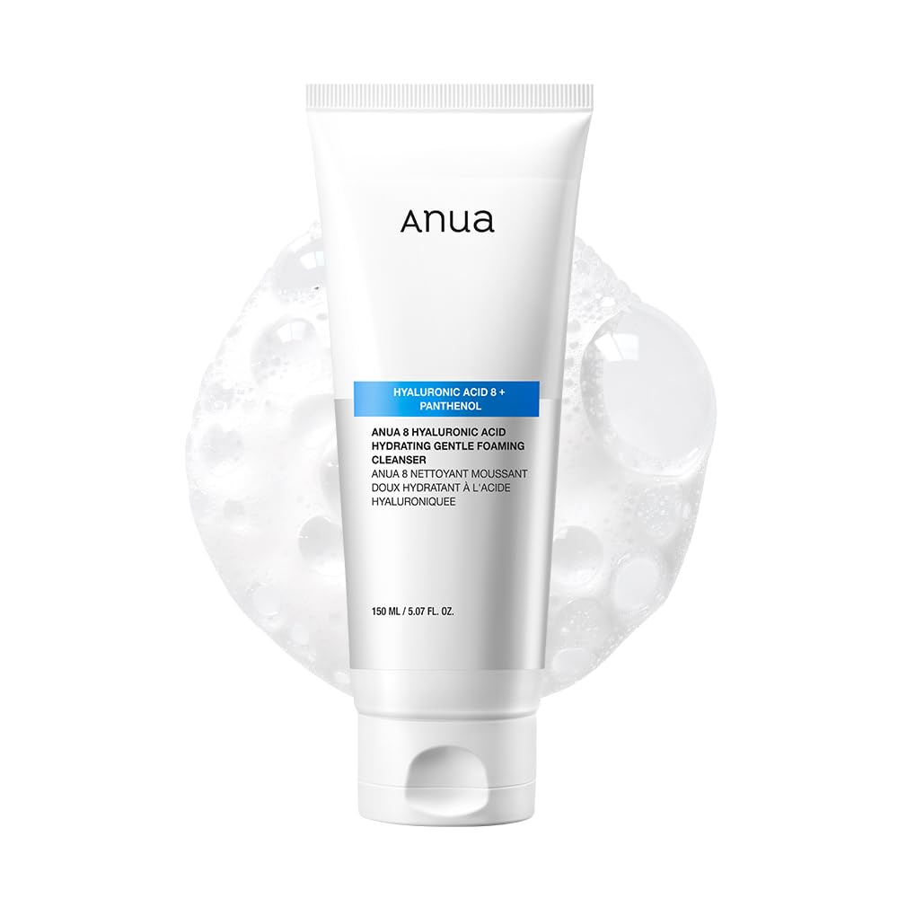 Anua 8 Hyaluronic Hydrating Gentle Foaming Cleanser 150ml