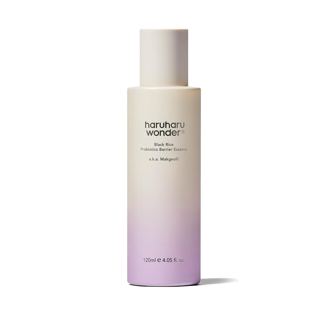 HARUHARU WONDER Black Rice Probiotics Barrier Essence 120 ml | Hydrating & Barrier-Strengthening Essence