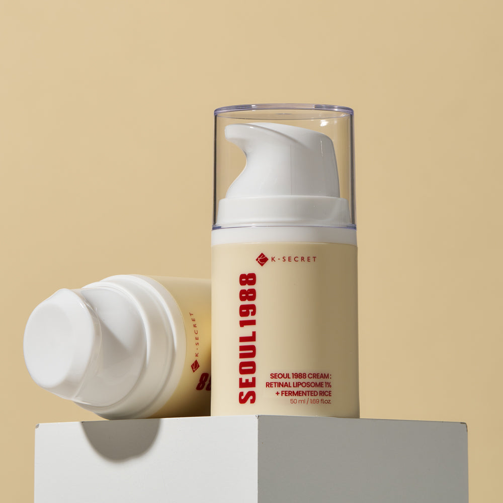 KSECRET Seoul 1988 Cream: Retinal Liposome 1% + Fermented Rice 50 ml