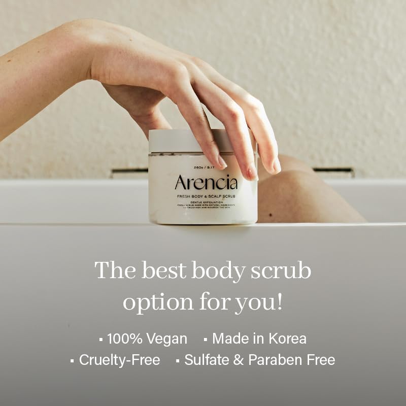 Arencia Fresh Cloud Scrub White Tea & Neroli 260g
