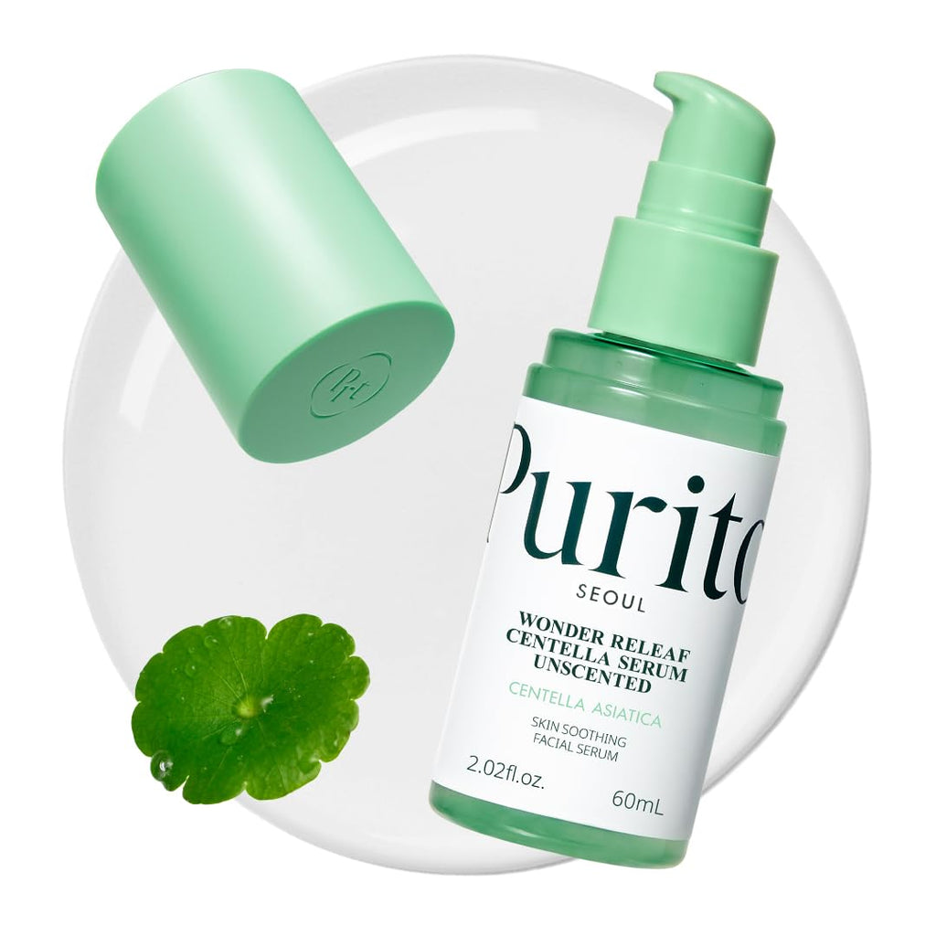 PURITO Wonder Releaf Centella Serum Unscented 60 ml | Soothing Barrier Repair Serum