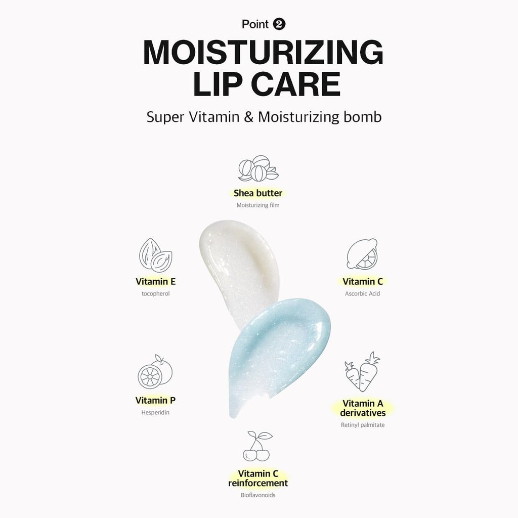 UNLEASHIA Glacier Vegan Lip Balm No.2 Blue Lagoon 3.3g