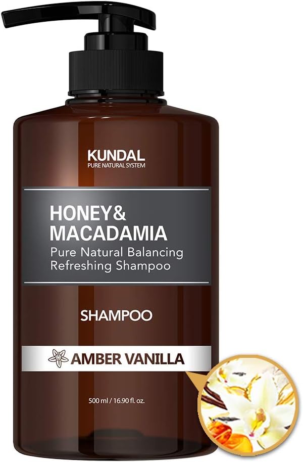 KUNDAL Honey & Macadamia Nature Shampoo Amber Vanilla 500ml