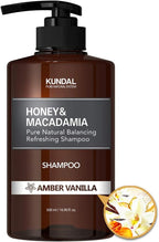 KUNDAL Honey & Macadamia Nature Shampoo Amber Vanilla 500ml
