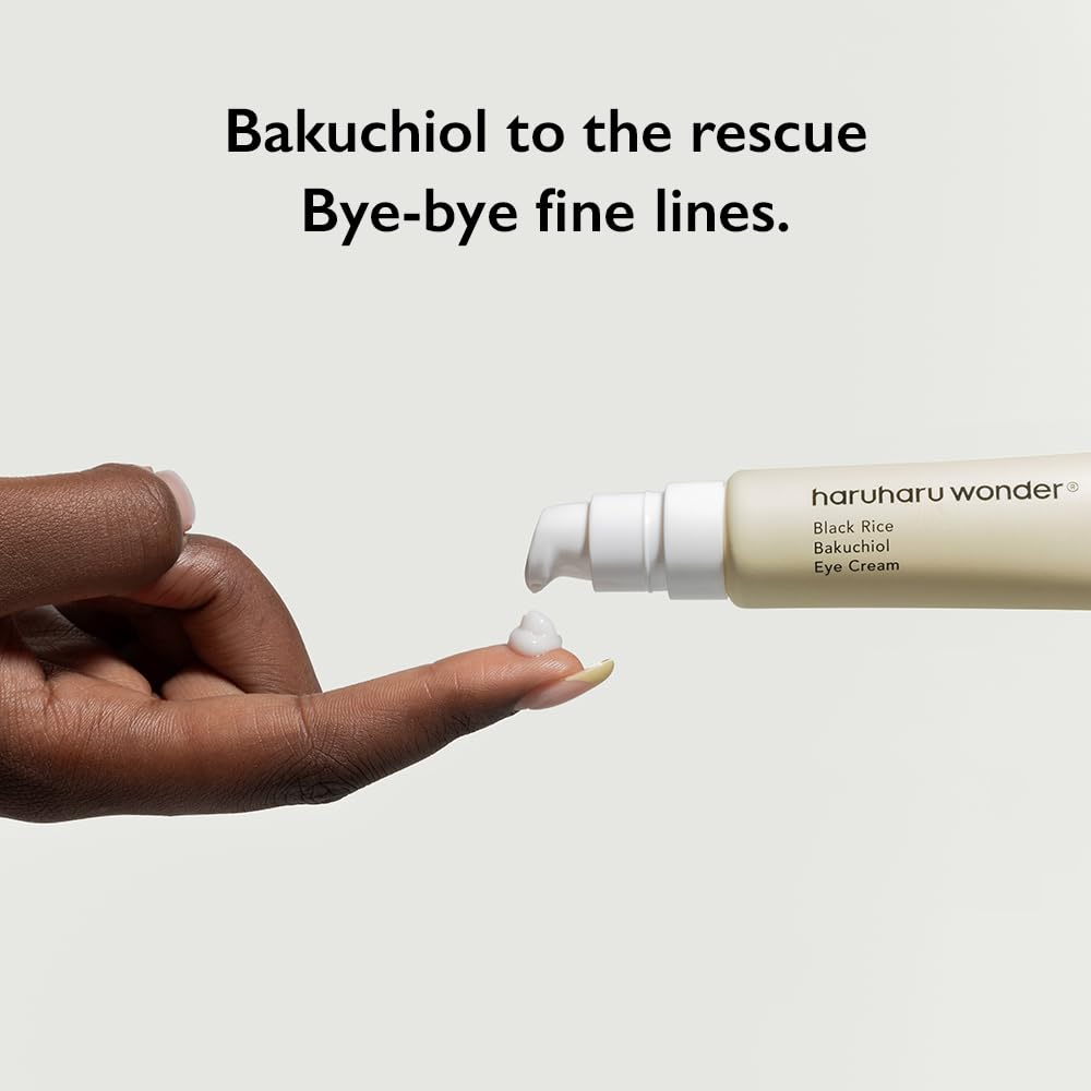 HARUHARU WONDER Black Rice Bakuchiol Eye Cream 20 ml | Anti-Aging & Hydrating Eye Care