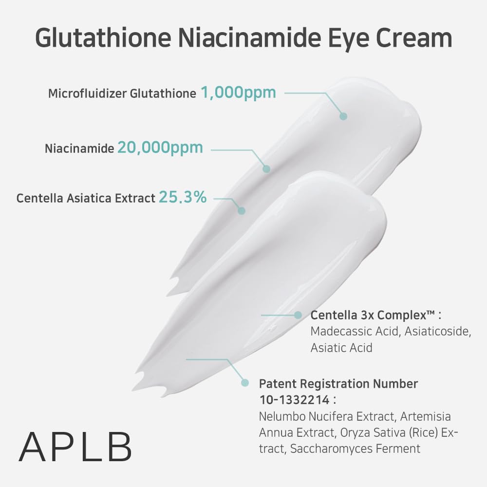 APLB Glutathione Niacinamide Eye Cream 20ml