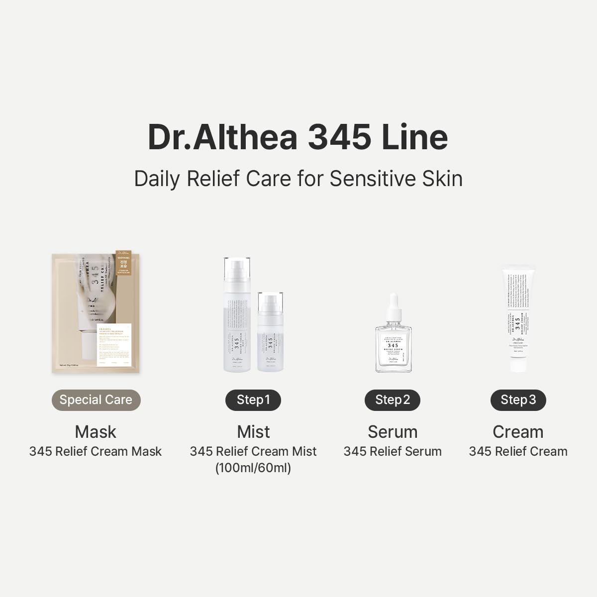Dr. Althea 345 Relief Cream 15ml