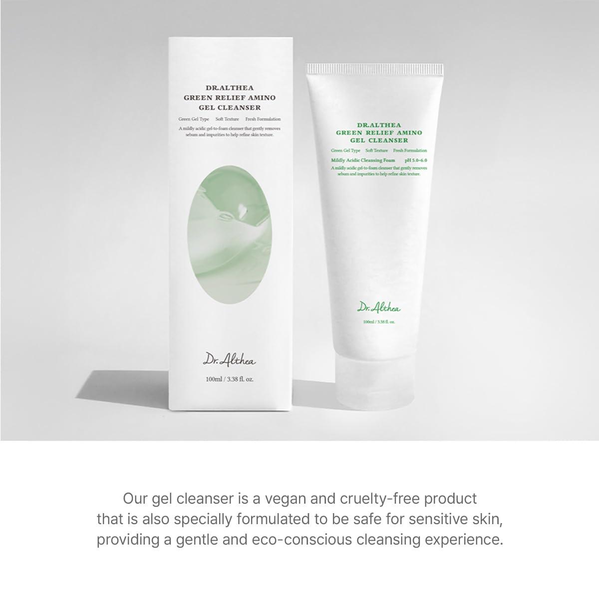 Dr. Althea Green Relief Amino Gel Cleanser 100ml