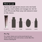 HARUHARU WONDER Black Rice Moisture 5.5 Soft Cleansing Gel 100 ml | Gentle Hydrating Face Cleanser
