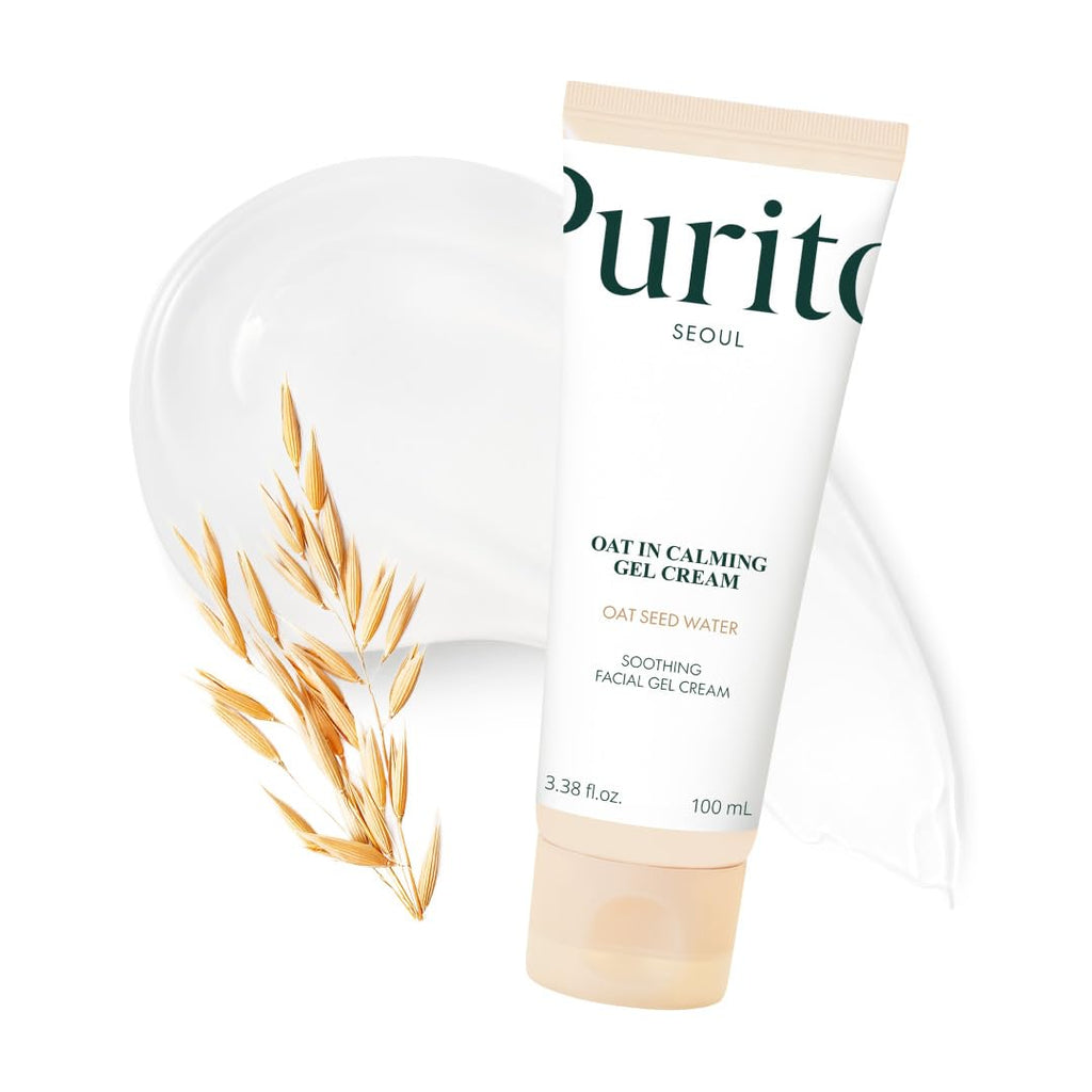 Purito Seoul Oat-in Calming Gel Cream 100 ml | Lightweight Soothing Moisturizer