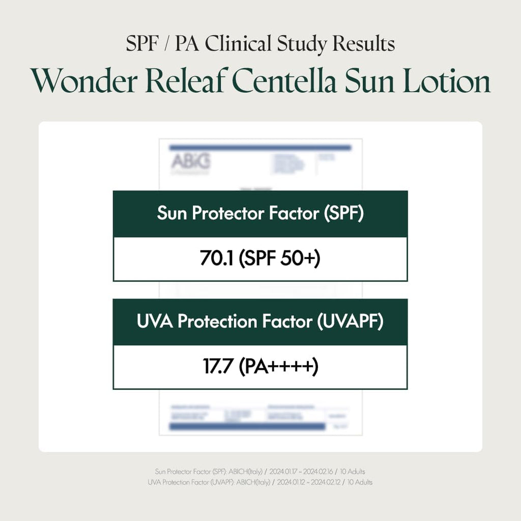 PURITO Wonder Releaf Centella Daily Sun Lotion SPF50+ PA++++ 60 ml | Lightweight Soothing Sunscreen