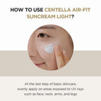 SKIN1004 Madagascar Centella Air-Fit Suncream Light SPF30 PA++++ 50ml