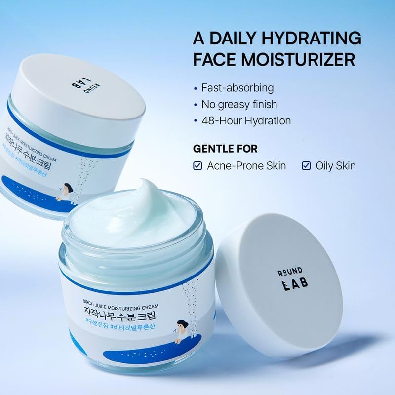 ROUND LAB Birch Juice Moisturizing Cream 80ml