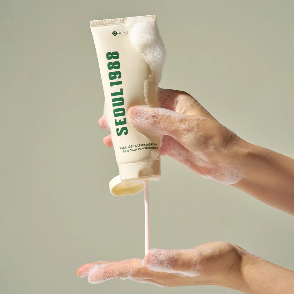 KSECRET Seoul 1988 Cleansing Foam: Pine Cica 1% + Probiotics - 150ml