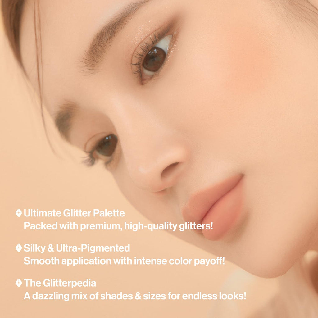 UNLEASHIA Glitterpedia Eye Palette No.2 All Of Brown 6.6g