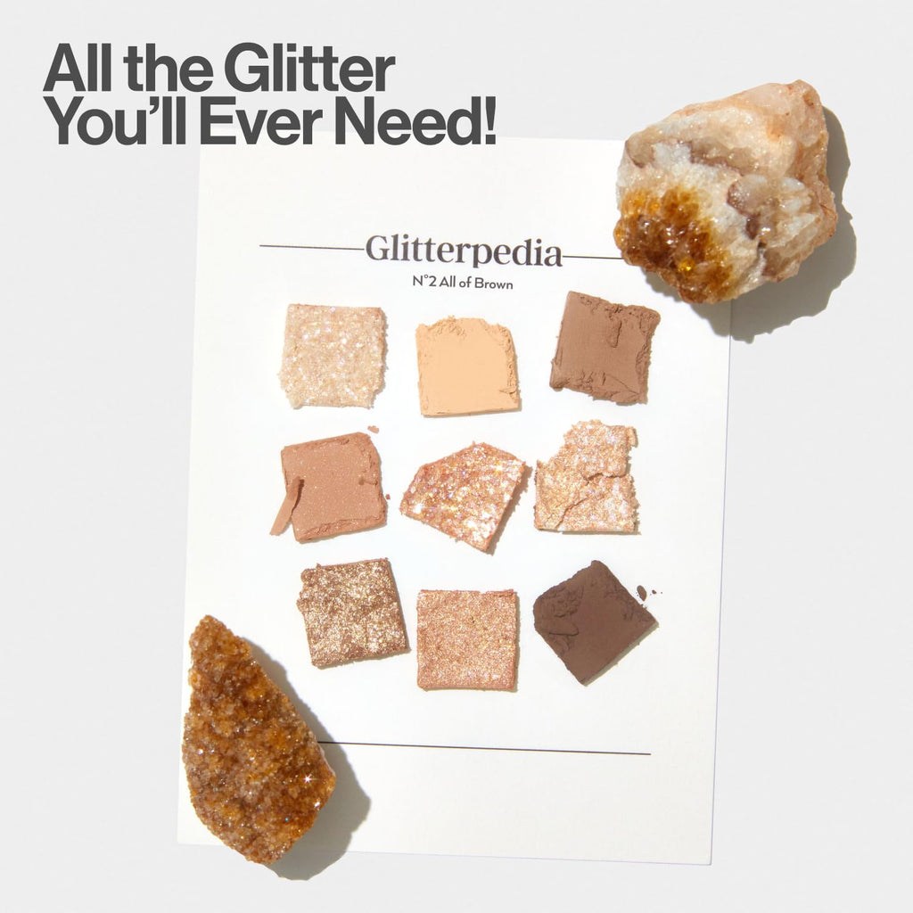 UNLEASHIA Glitterpedia Eye Palette No.2 All Of Brown 6.6g