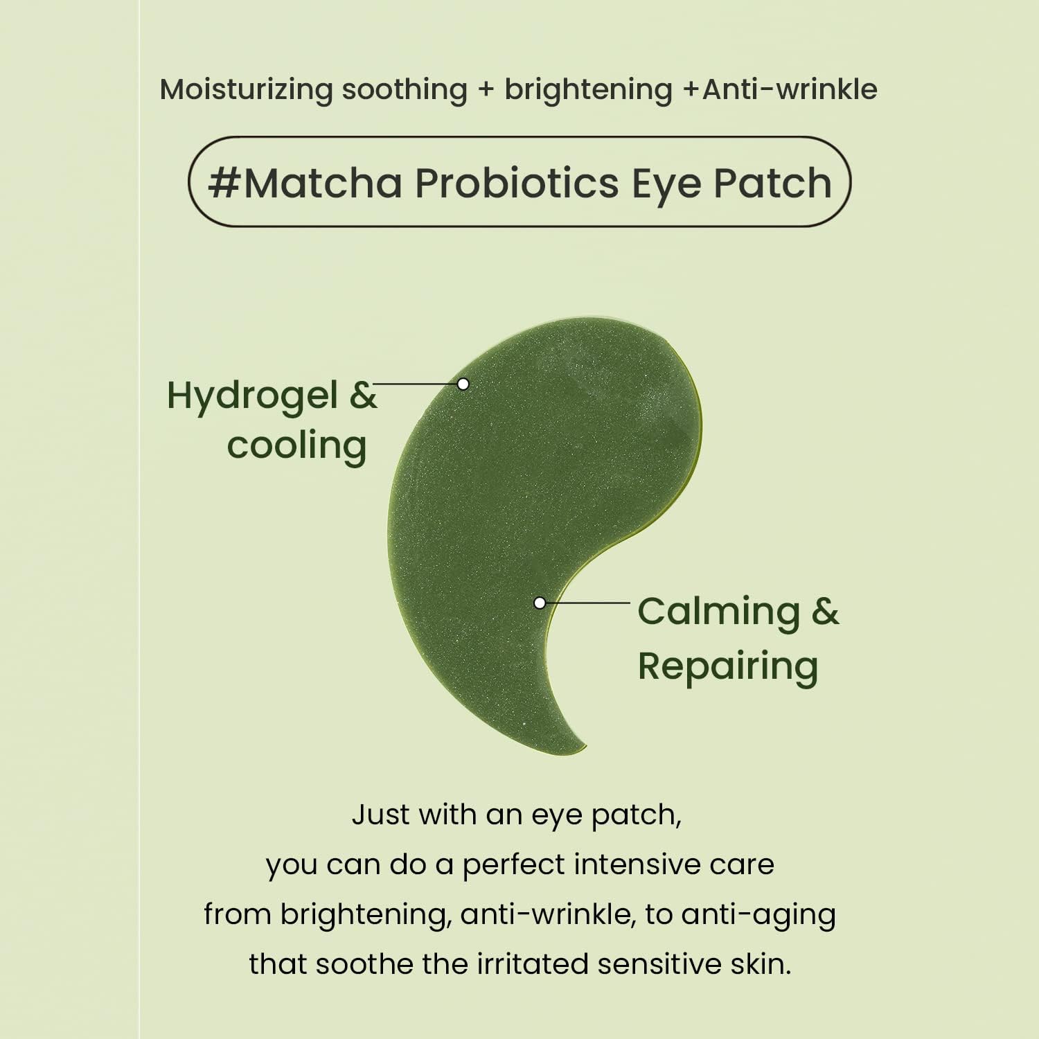 Heimish Matcha Biome Hydrogel Eye Patch 60 Pieces