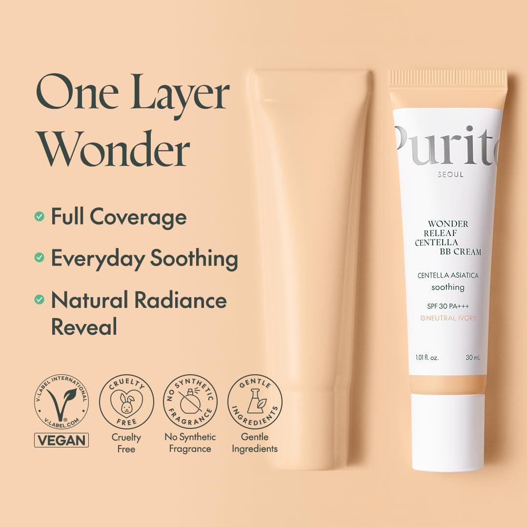 PURITO Seoul Wonder Releaf Centella BB Cream No.27 Sand Beige 30ml