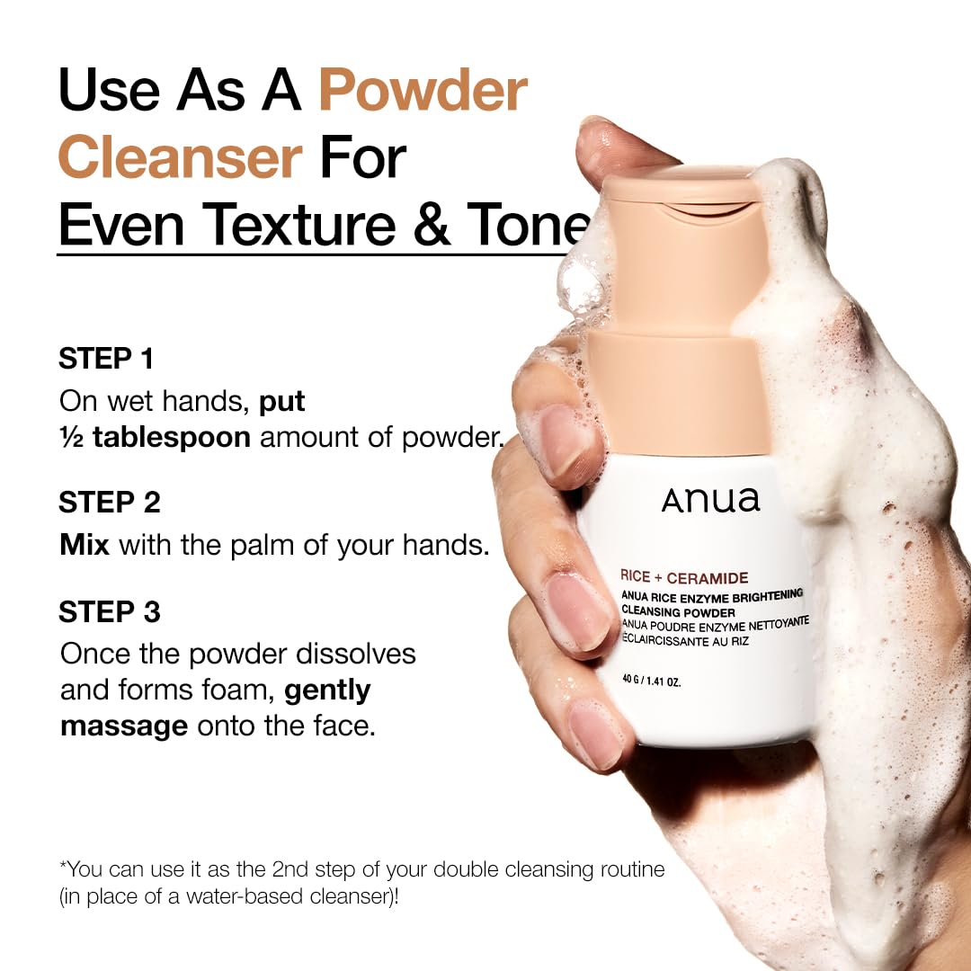 ANUA Rice Cleansing Powder 40g