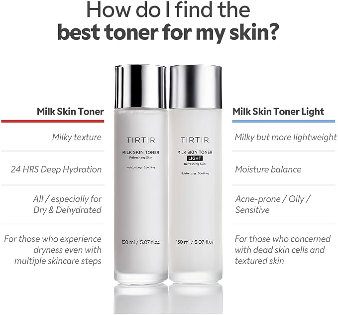 TIRTIR Milk Skin Toner Light 150ml