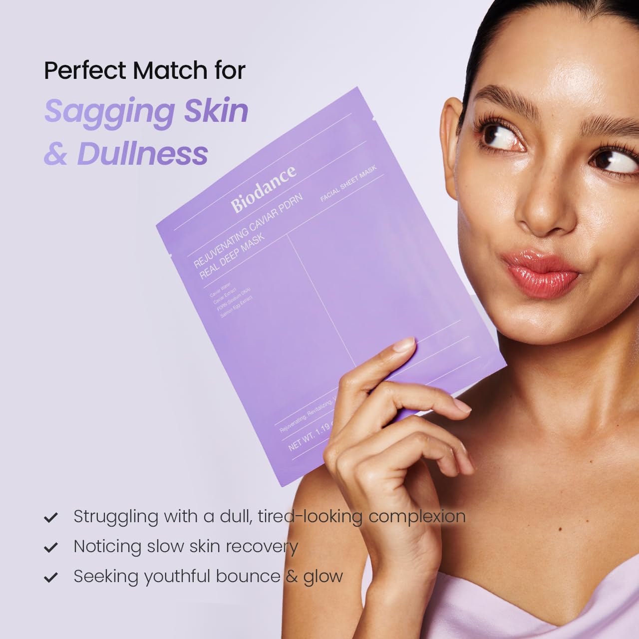 BIODANCE Rejuvenating Caviar PDRN Real Deep Mask 1 pc