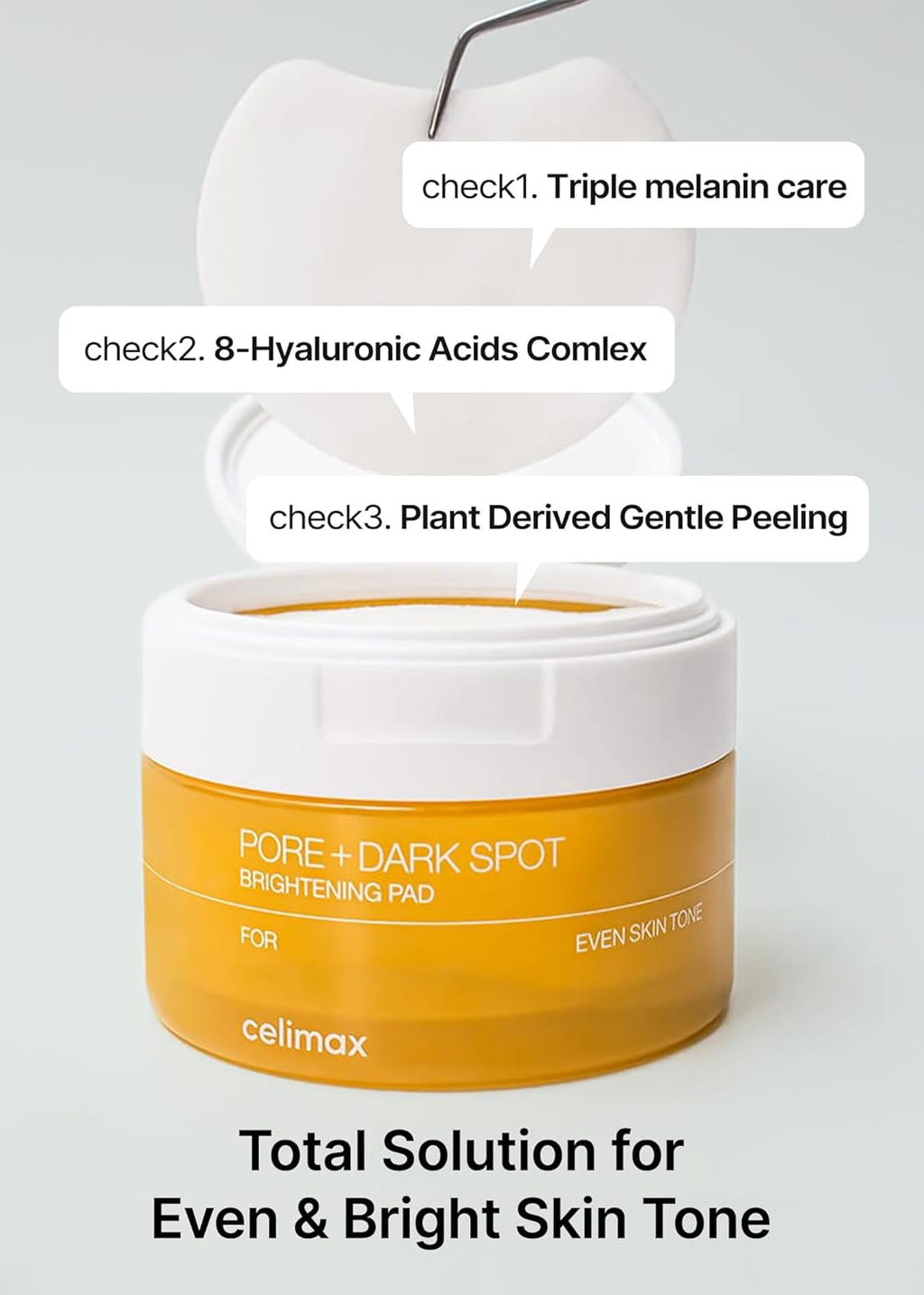Celimax – Pore+Dark Spot Brightening Pad (40pads)
