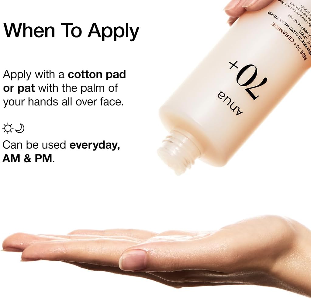 ANUA Rice 70 Milky Toner 250ml
