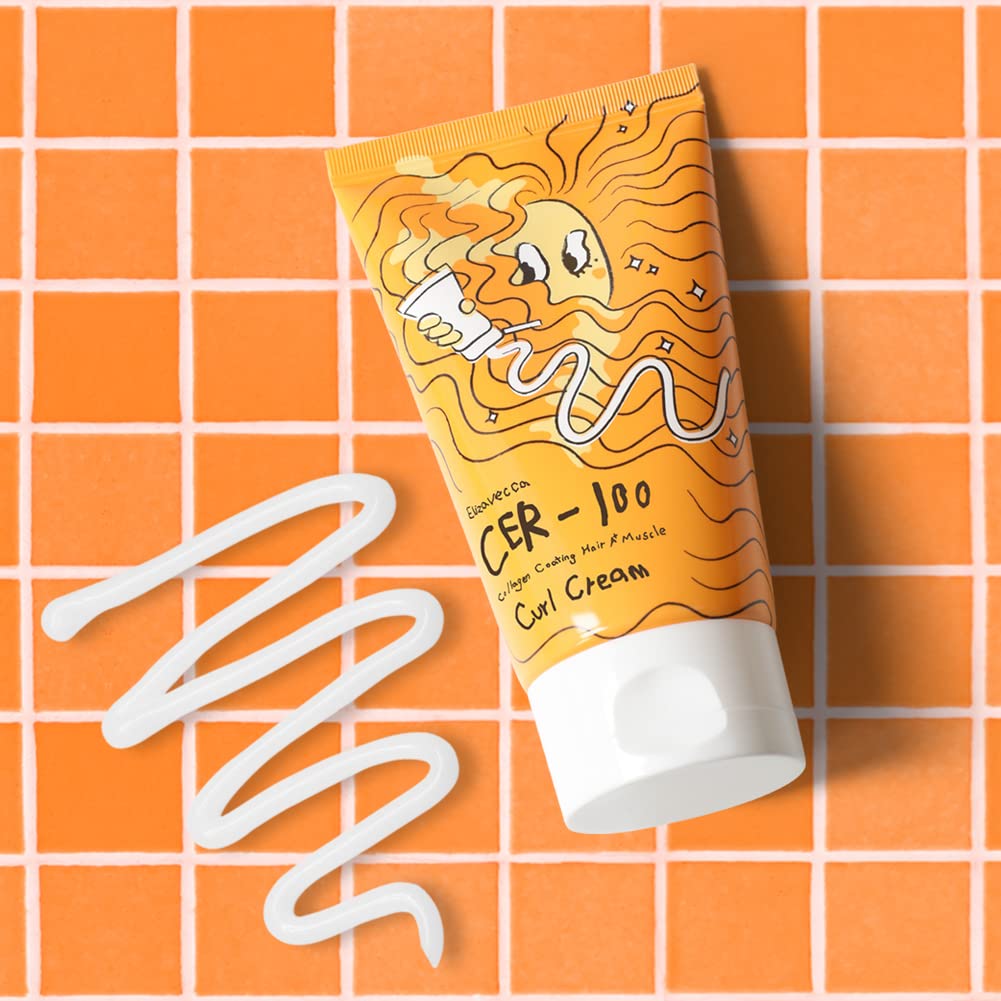 Elizavecca - Cer-100 Collagen Coating Hair A+ Muscle Curl Cream 150ml
