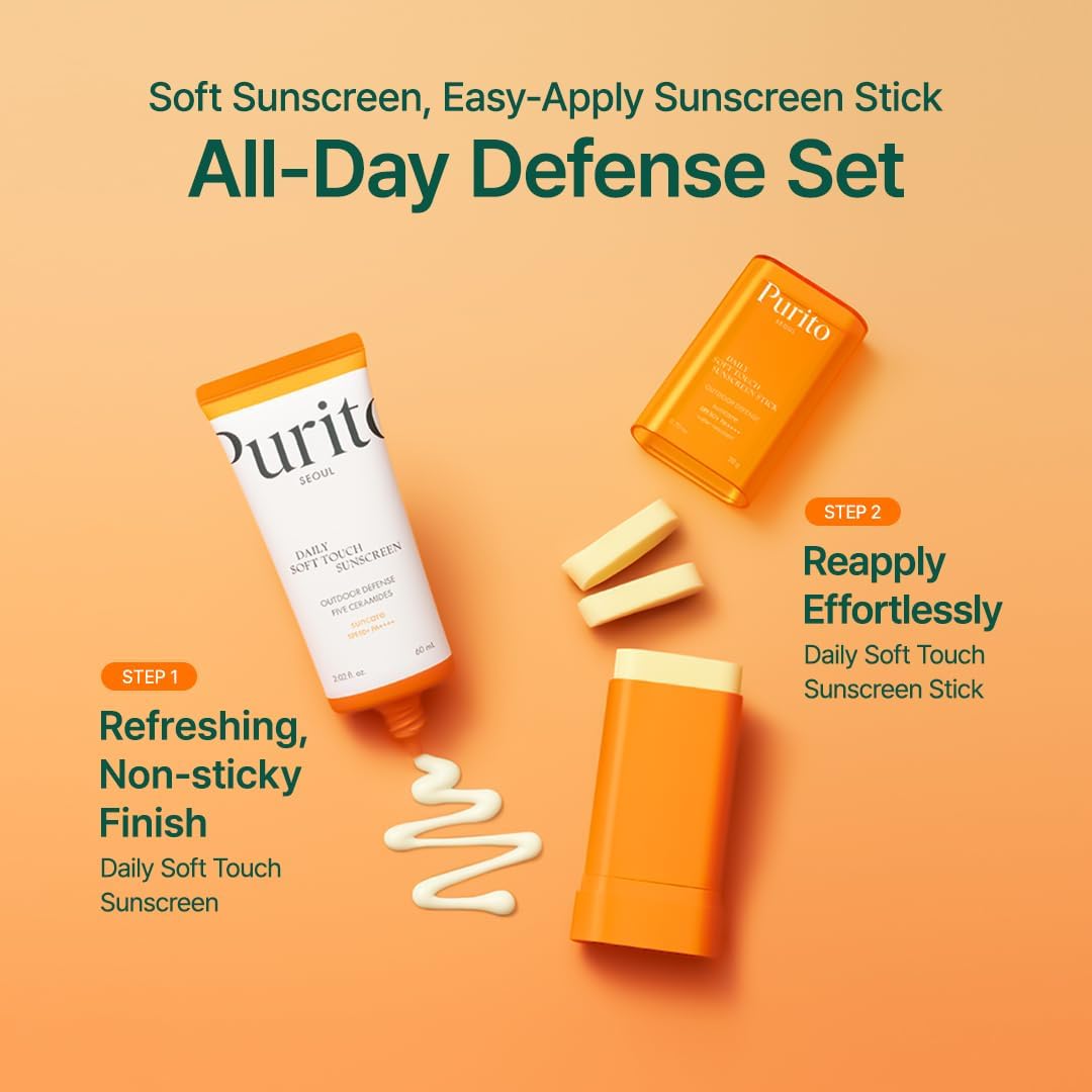 PURITO - Daily Soft Touch Sunscreen Stick SPF 50+