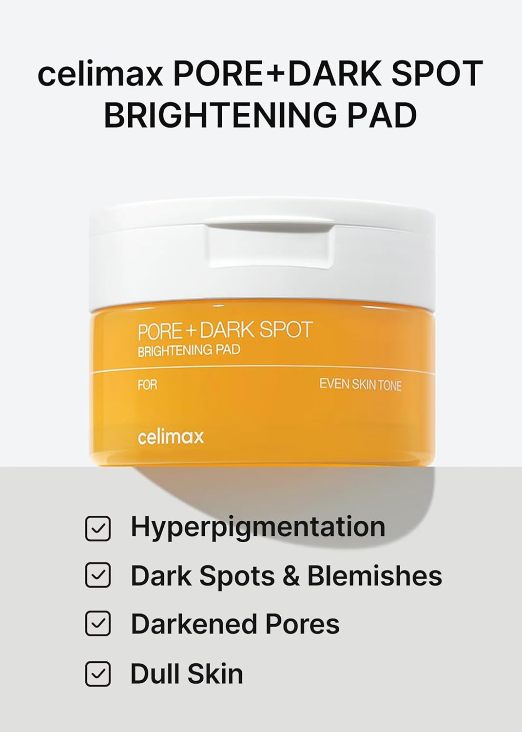 Celimax – Pore+Dark Spot Brightening Pad (40pads)
