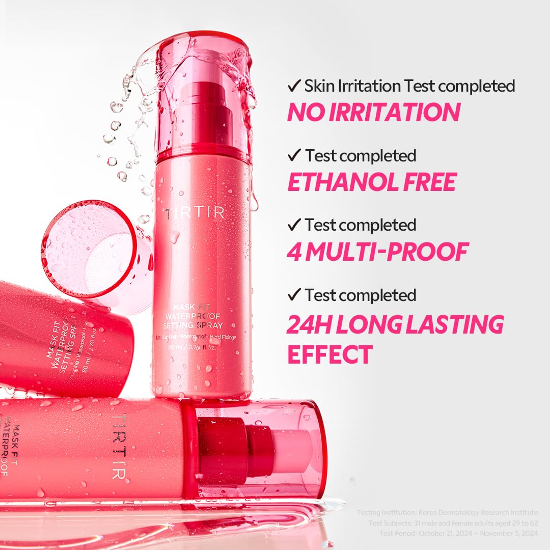 TIRTIR Mask Fit Waterproof Setting Spray 80ml