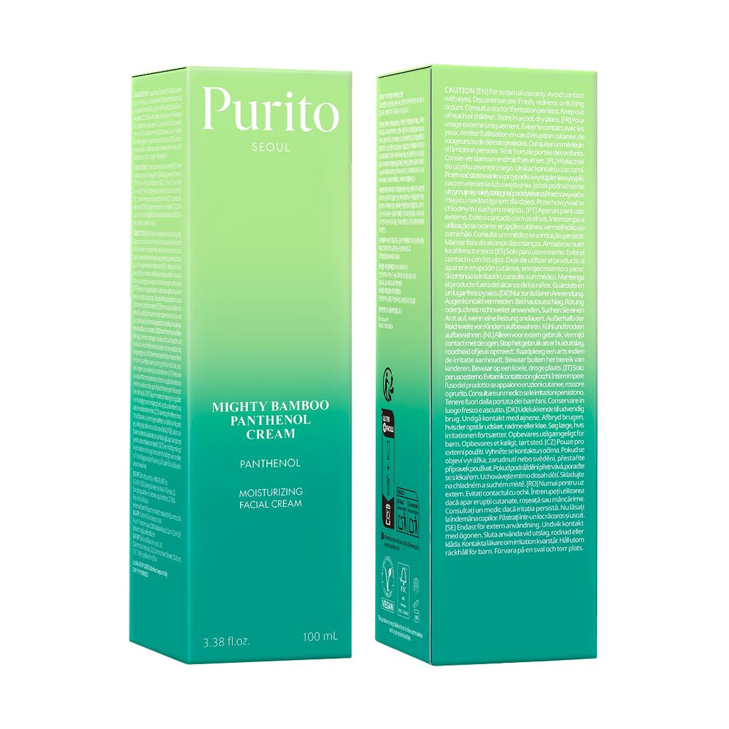 PURITO Mighty Bamboo Panthenol Cream 100ml