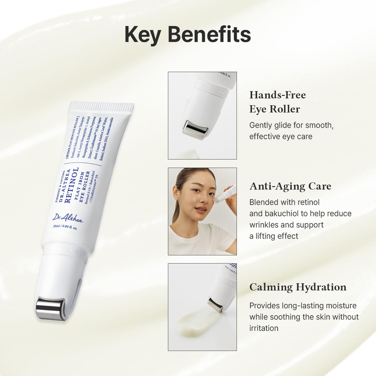 Dr.Althea  Retinol Flat Iron Eye Roller 25ml
