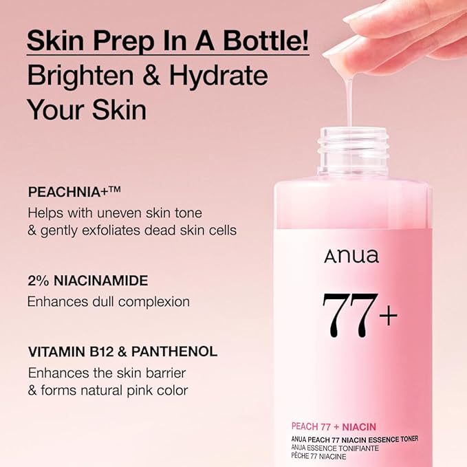 ANUA Peach 77 Niacin Essence Toner 250ml
