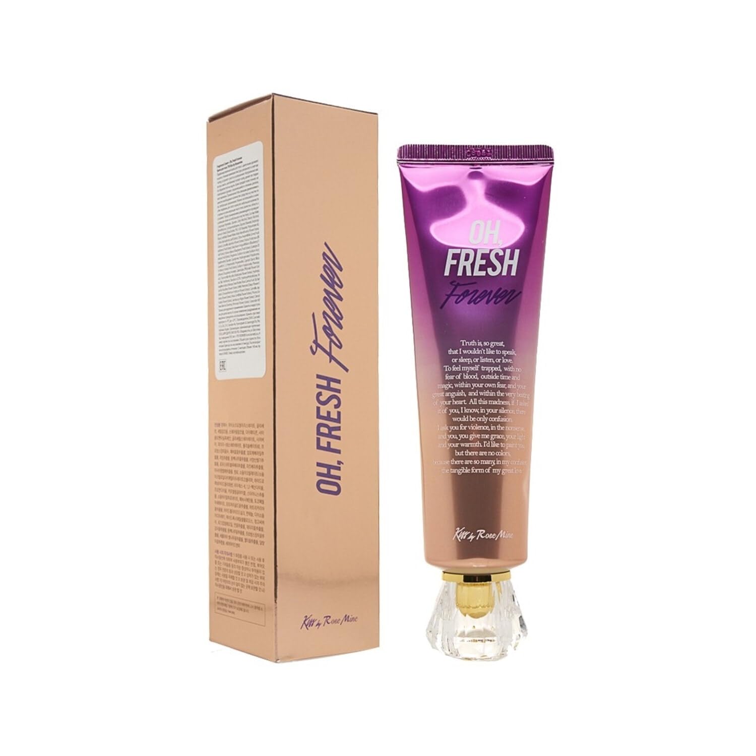 Kiss by Rosemine Fragrance Body Cream Oh, Fresh Forever 140ml