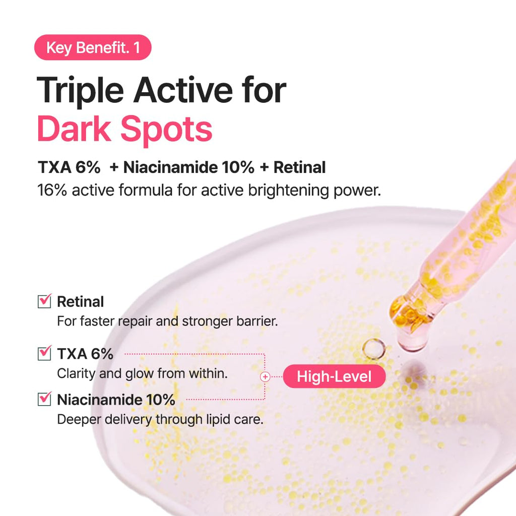 PURITO TXA 6 Niacinamide 10 Retinal Serum 30ml