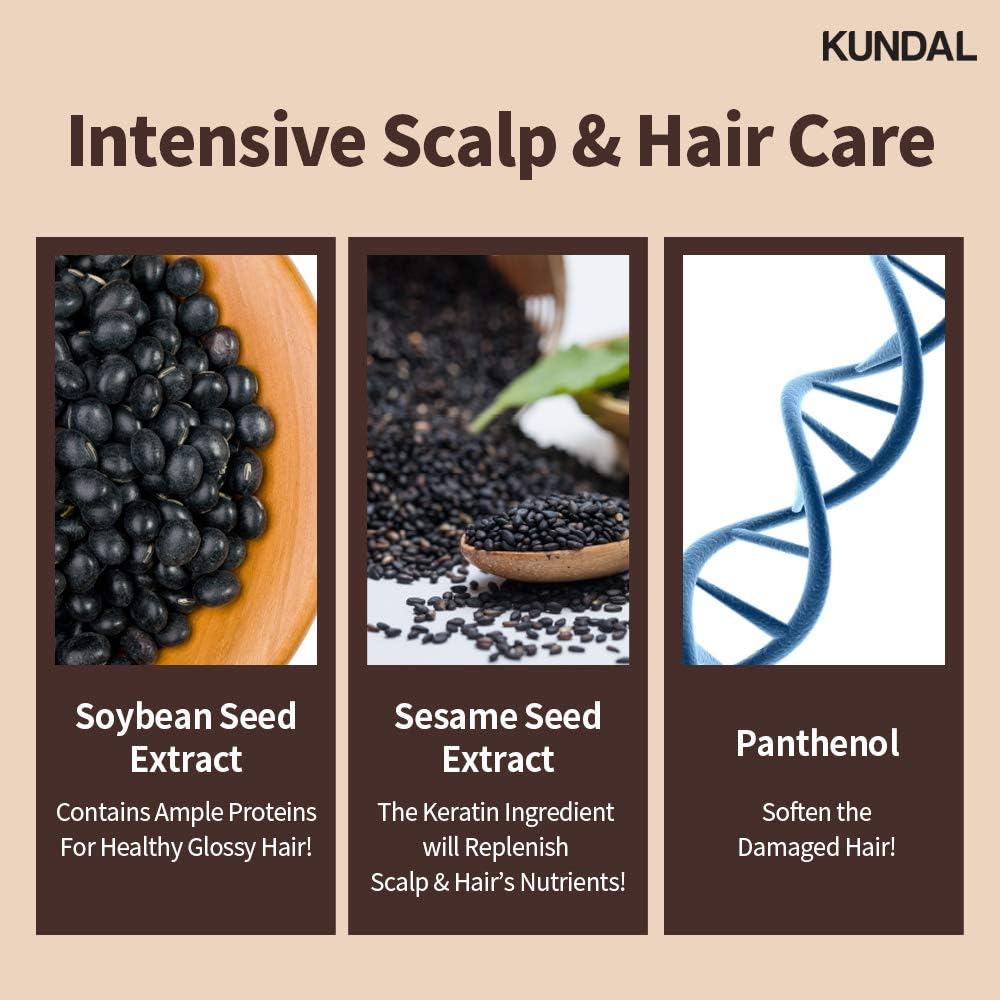 KUNDAL Honey & Macadamia Nature Shampoo Amber Vanilla 500ml